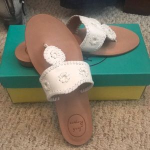 White Capri Jack Rogers